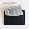 Custom Medical ID Card for Wallet, Aluminum Free Engraving Emergency Contact Card, Personalized Metal Awareness Alert ICE Card for Medic Conditions, Allergies & Identification