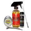 12oz C-22 Citrus Solvent Wig Glue remover, 1.4oz Ultra Hold Hair System Adhesive, No-Shine Bonding Roll Tape 3/4"X3 YDS w/White Brush & Hair Clip Bundle Pack | Front Weave Active Bold Hold Lace Glue