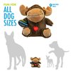 Hero Chuckles Moose, Plush Squeaky Dog Toy, Durable Stuffed Animal with 3 in 1 Squeaker