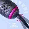 Hair Blow Dryer Brush 4-in-1, Blowout Brush，Negative Ion Detachable Hair Dryer with Diffuser，Hot Air Brush, with Straightener Brush for Women，Hair Salon at Home
