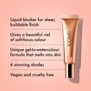 ICONIC LONDON Sheer Blush | Lightweight Liquid Cream Blush, Cruelty Free, Vegan Makeup, Cheeky Coral (Coral) 0.42 Fl oz