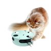 Interactive Cat Toy, Electric Smart Random Spinning Rotating Feather Cat Toys. Automatic Teaser Exercise Kitten Play Toy for Pets/Cats/Kittens Entertainment. Develops Natural Prey Instincts with Fun