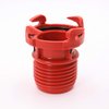 Valterra F02-3101 RV Drain Hose Connection EZ Coupler Valve Adapter , Red