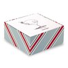 Kate Spade New York Decorative Paper Napkins with Holder, 52 Holiday Napkins, Disposable White Party Cocktail Napkins with 4 Festive Designs, Holiday Party