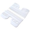 2024 Upgraded White Ceramic Blades Replacement Blades for Oster Fast Feed Clipper A5 Grooming Clippers Movable Blade