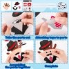 WATINC Appreciate Handprint Art Craft - 12Pcs Super Dad Easy DIY Kit,Tie Golf Baseball Thankful Themed Arts Supplies Preschool Classroom Hand Print Activity Party Favors for Kids Toddlers