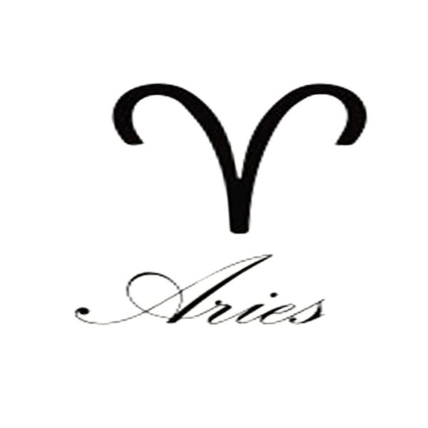 Simply Inked Astrology Temporary Tattoo Designs (Aries)