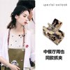 Formery 2PCS Acrylic Hair Claw Clips Leopard Fancy Hair Clips Thick Hair Barrette Jaw Clamp Curly Hair Accessories for Women
