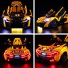 LIGHTAILING Light for Lego-42172 McLaren-P1 - Led Lighting Kit Compatible with Lego Building Blocks Model - NOT Included The Model Set