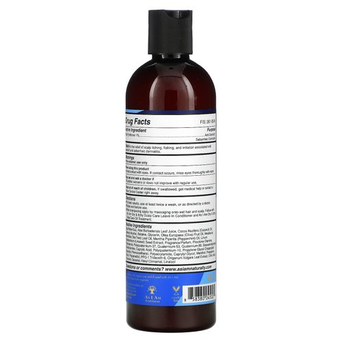 As I Am Dry & Itchy Scalp Care Conditioner - 12 ounce - Enriched with Zinc Pyrithione, Olive Oil, and Tea Tree Oil - Fights Dandruff and Seborrheic Dermatitis