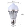 Motion Sensor Bulb Led E27 PIR Infrared Dusk to Dawn LED Light Bulb Detection Light Auto Switch Night Lights for Porch Patio Garage Stairs Lobby Carport Hallway Security (5w 450LM Warm White)