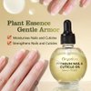 OrganiCAN Premium Nail & Cuticle Oil - Milk and Honey - Strengthens and Nourishes Nails & Cuticles - Protects Nails against Chipping and Breaking - Cruelty Free