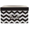 Pioneer Photo Albums B-1BW Photo Storage Box, Chevron Design