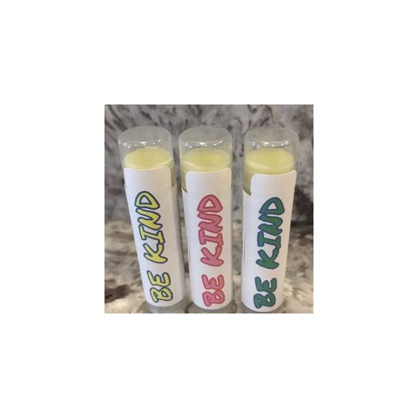 BE Kind Peppermint & Rosemary Lip Balm by Naturalbee Organic, Leaping Bunny Certified. Includes: 3 Lip Balms