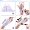Makeup Mixing Palette Wrist Strap, Multifunctional Silicone Foundation Mixing Tray with Makeup Brush Storage Irregular Makeup Hand Plate Portable Cleaning Tool for Girls Women Gift