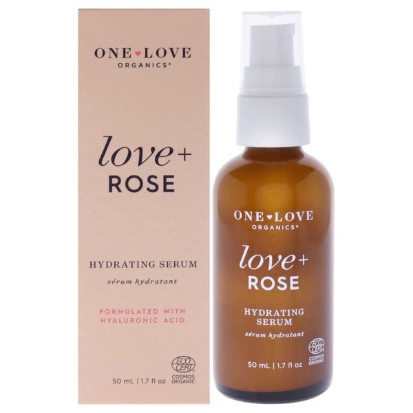 One Love Organics Love Plus Rose Hydrating Serum Women 1.7 oz
