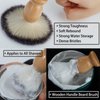 Hand Crafted Shaving Brush for Men, Wood Handle Hair Salon Shave Brush for Wet Shave Safety Razor, Perfect Father's Day Gifts for Him Dad Boyfriend