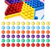 Laviesto Game Replacement Balls for Chinese Checker, 60 Pcs Solid Color Replacement Marbles for Chinese Checkers, Marble Run, Marbles Game(5/8 Inch/6 Colors)