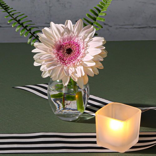 Eastland® Square Votive Candle Holders Frosted Set of 36