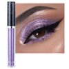 DekRion Liquid Eyeshadow, Purple, High-Pigmented Colorful Glitter Eye Shadow
