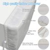Luxiv Indoor Air Conditioner Cover, White Window Unit Cover Anti-Rust Adjustable Cover for Indoor Window AC with Free Elastic Straps (24.5x17x2.5)…