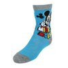 Disney Boy's Disney Mickey Mouse Crew Socks (3 Pair Pack), Medium, Blue