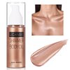 UCANBE Body Shimmer Oil 100ml, Moisturizing Body Glow Glitter Oil, Waterproof Shimmering Body Luminizer Liquid Illuminator Highlighter, Tinted Shimmer Body Lotion Glowing Bronzer Makeup(Rose Gold)