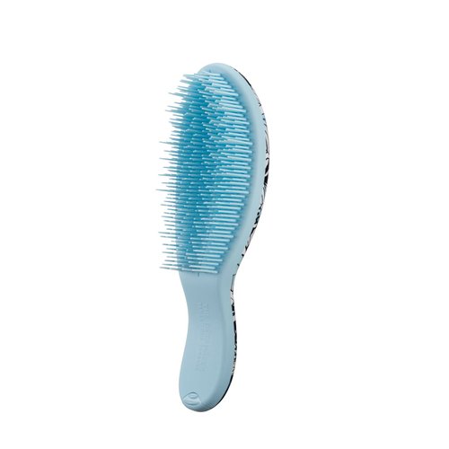 Supreme Brush + Cleaner, Gentle Detangling, Detangler Hair Brush for All Hair Types. For use on Wet or Dry Hair (Blue Butterfly)