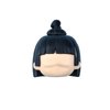 YMY Mini Size No Makeup Doll Head GSC 4cm Height Doll's Head Action Figure Doll Accessories（Black-Yule）