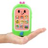 CoComelon Musical Smart Cell Phone - Interactive Tech Learning Toy w/ Lights, Sounds & Music - Officially Licensed - Easter Basket Stuffer Gift for Toddlers, Preschoolers, Boys, Girls, Kids - Age 2+