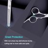 Hair Thinning Shears, Hair Cutting Scissors (6.7 Inches) with Fine Adjustable Tension Screw and 1 Piece Wipe Cloth