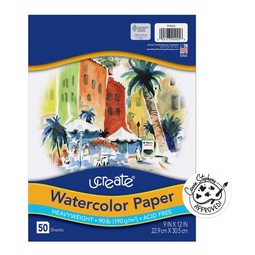 Art1st PAC4925 Pacon Watercolor Paper