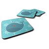 Blue Whale Foam Coaster Set of 4