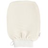 Cinq Mondes Kassa Exfoliating Glove. Naturally exfoliate dry skin. Use with Beldi Black Soap. skin is deeply purified, and regains its softness and radiance