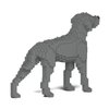 JEKCA Weimaraner 01S | Plastic Building Blocks | Age 14+