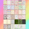 IDDFEVE 36 Sheets Varied Nail Art Stickers, All Holiday Variety Pack Seasonal Nail Decals, Self-Adhesive Pegatinas Uñas Colorful Design for Flowers Butterflies Luminous Star Halloween Christmas