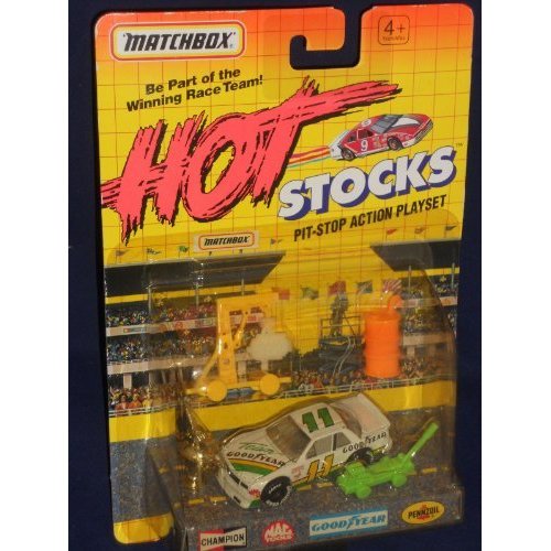 Matchbox Hot Stock Pit-Stop Action Playset by Matchbox