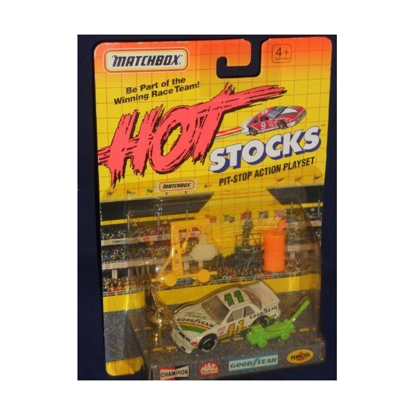 Matchbox Hot Stock Pit-Stop Action Playset by Matchbox