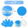 10 Pack Diamond Painting Wax Storage Container Case with Glue Clay Diamond Art Glue for Diamond Painting Accessories Cross Stitch Drilling Mud, 30 Pcs DIY Diamond Painting Wax 0.9inch (Blue)