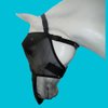 EquiVizor 95% UV Eye Protection (Mini) Horse Fly Mask with Nose - Uveitis, Corneal Ulcer, Light Sensitive. Designed to Stay On Your Horse, Off The Ground.