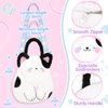 CatchCute Cat Plush Bag Kids Crossbody Bag for Kids, Plush Handbag Tote Bag with Adjustable Strap,Soft Plush Cat Stuffed Purse with Zipper,Coin Pouch Accessories for Toddlers Kids