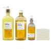 Bath & Body Works Aroma Simply Unwind Sandalwood & Vanilla Trio Bundle - Body Lotion - Body Wash + Foam and Essential Oil Mist - with a Natural Oats Bar Soap - Full Size