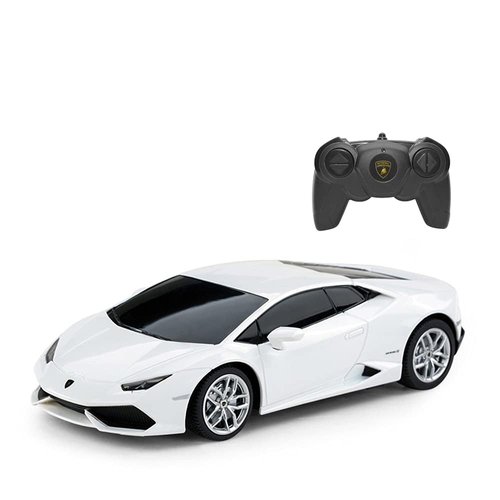 RASTAR Lamborghini HURACÁN LP610-4 RC Car Radio Remote Control, 1/24 Scale (White)