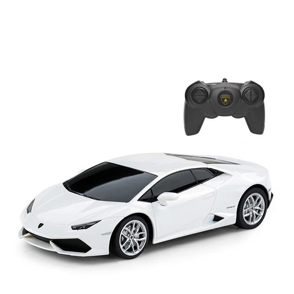 RASTAR Lamborghini HURACÁN LP610-4 RC Car Radio Remote Control, 1/24 Scale (White)
