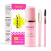 TDANCE Eyelash Extension Cleanser + Brush (60ml) / Shampoo / Wash for Extensions & Natural Lashes / Unscented, Oil, Paraben, Sulfate Free / For Professional & Home Use