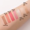 Liquid Contour+Highlighter Blush Stick+Liquid Blush Stick, Smooth Creamy Texture Face Makeup Wand, Multi-use Stick Natural Contour Blush Brighten Cheek Cosmetic (Contour+Blush#01+Highlighter #01)