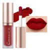 evpct 1Pcs Ruby Brick Red Matte Liquid Lipstick Lip Gloss Glossy Set for Black Women 24 Hour Silky Velvet Lipstick labiales matte larga duracion mate 24 horas originales 08#