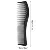 Detangling Comb, Plastic Wide Tooth Hair Comb Durable for Salon Use for Home(black)