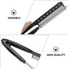 Straightening Comb for Hair Flat Iron Comb Salon Hair Brush Combs V-Shaped Straight Comb Straightener Hair Comb Hair Tool Hairdressing Styling