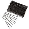 300 Pack Jaciya Hair Pins, Bobby Pins Black Bun Maker U Shape Hair Pins for Women Girls Hair Accessories Wedding Bridal Bobby Pins for Thick Hair Barrette Hair Clip Bulk with Box